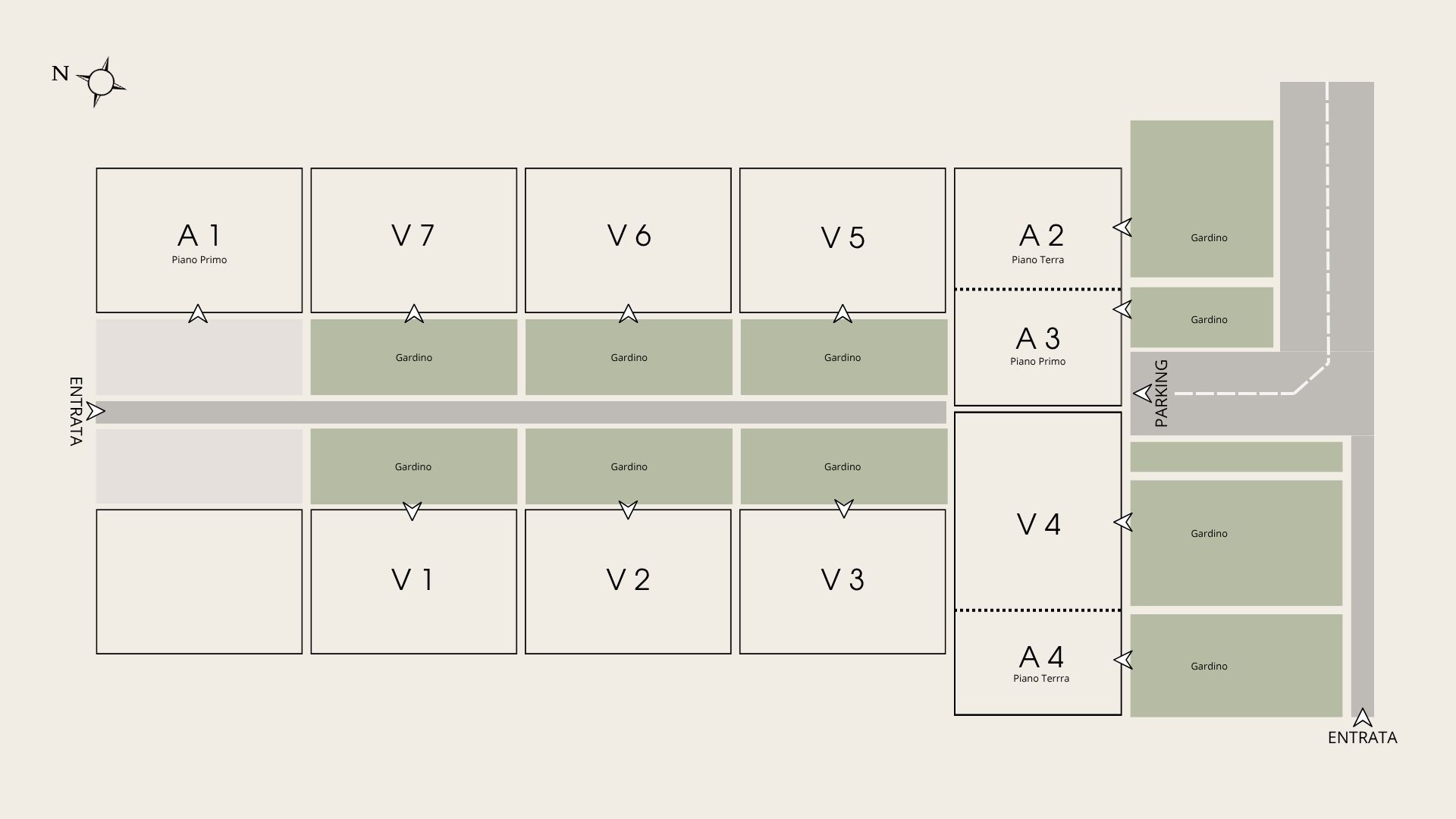Masterplan with unit v2 highlighted