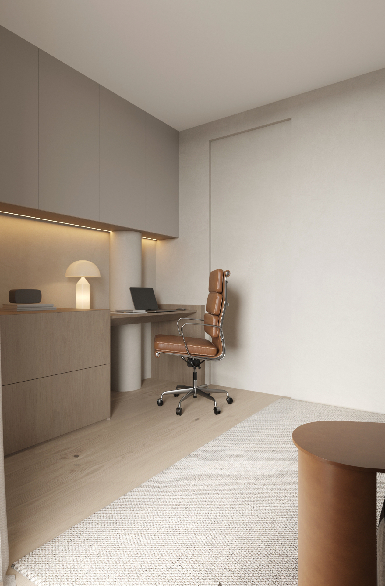 Studio privato con illuminazione integrata